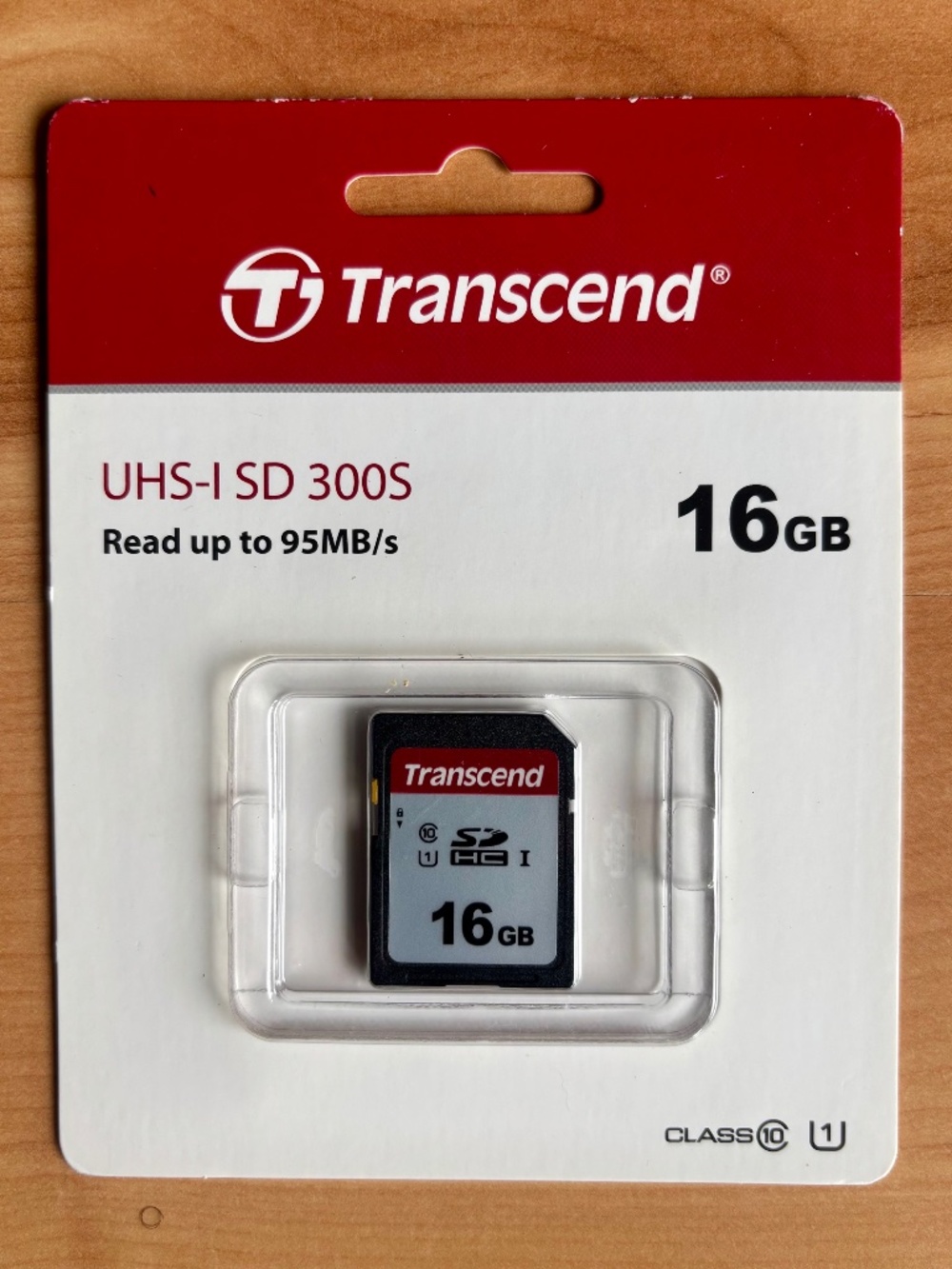 Transcend 16GB 300S UHS-I SDHC Memory Card